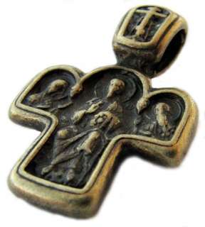   CROSS PENDANT 6 Orthodox Icons (Jesus, Virgin Mary, Angels, Saints
