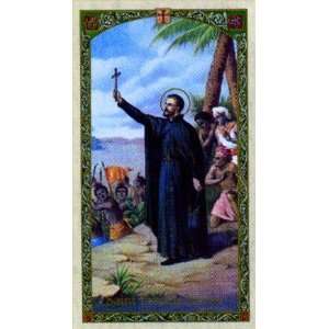  Francis Xavier Prayer Card 