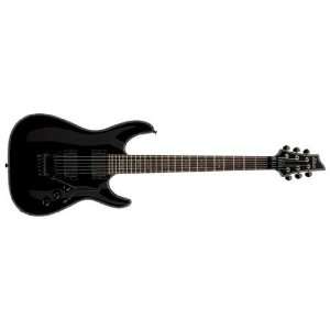  Schecter C1 FR Hellraiser Electric Guitar (Gloss Black 