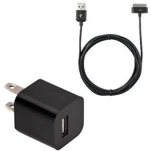 Black Power Adapter USB Wall Charger For Apple iPhone 4  