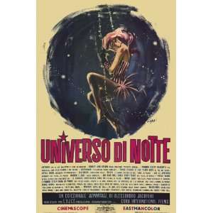 Universo di Notte Movie Poster (11 x 17 Inches   28cm x 44cm) (1962 