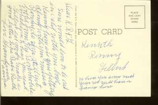 Description  Vintage Postcard (PC) Shelter House and Picnic Area 