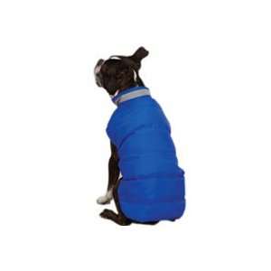   Canine Blue North Paw Puffy Dog Vest large  20 length