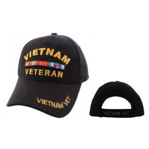  United States Armed Forces Vietnam Veteran BLACK Baseball 