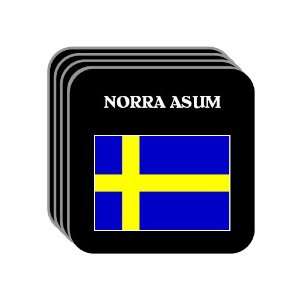  Sweden   NORRA ASUM Set of 4 Mini Mousepad Coasters 