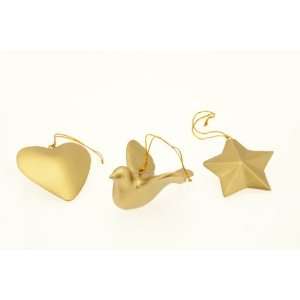  UNICEF Golden Ornaments (set of 3) 