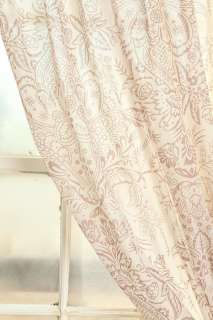 URBAN OUTFITTERS ANTOINETTE DAMASK CURTAINS DRAPES   NIB 2 PIECE 