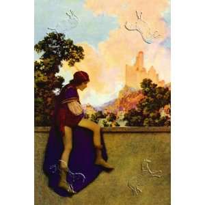   Print, The Knave Watching Violetta Depart   24 x 36