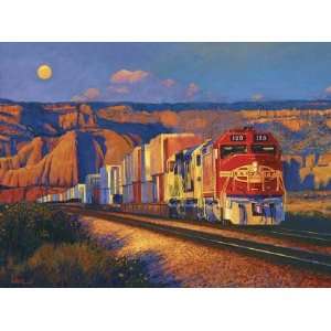  New Mexico Moon Jigsaw Puzzle Toys & Games