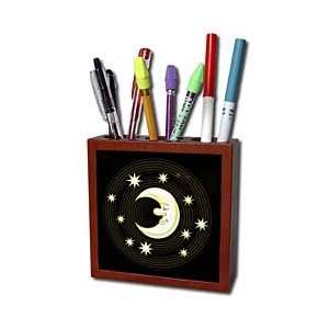  Houk Digital Design for kids   Moon with stars around on 