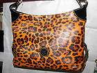 Dooney&Bourke Logo Lock Sac TMORO Leopard Purse/Handbag NWT$265 HTF 