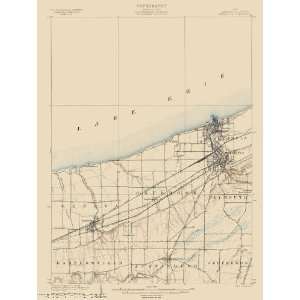  USGS TOPO MAP ASHTABULA OHIO (OH) 1905