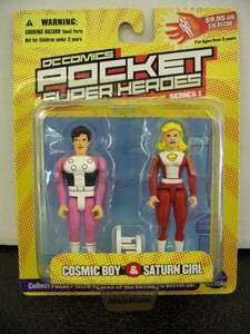 Cosmic Boy & Saturn Girl DC Pocket Superheroes  
