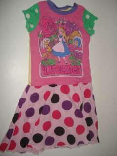 BOUTIQUE Custom UPCYCLE Alice in Wonderland Dress 5 IW  