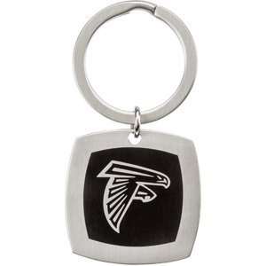 Stainless Steel Atlanta Falcons Logo Keychain  Sports 