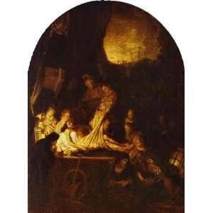   Rembrandt van Rijn   32 x 44 inches   The Entombment