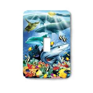    Under the Sea Decorative Steel Switchplate Cover