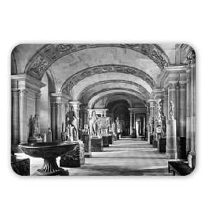  View of the Caryatids room in the Louvre   Mouse Mat 