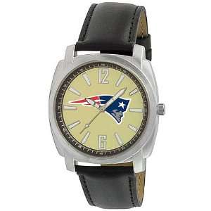  Gametime New England Patriots Black Leather Watch Sports 