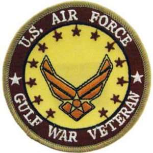  U.S. Air Force Gulf War Veteran Patch Brown 3 1/8 Patio 