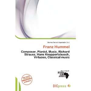    Franz Hummel (9786200753847) Dismas Reinald Apostolis Books
