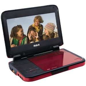  RCA DRC6338R 8 PORTABLE DVD PLAYER (RED) Electronics