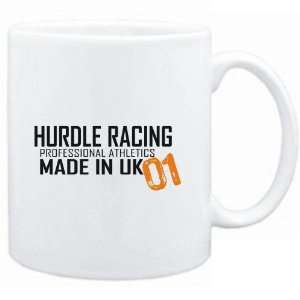 Mug White  Hurdle Racing Professional Athletics   Made in 