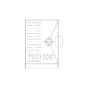  Perlick 12 Tss Underbar Drop down Drainboard   TSS12DD 