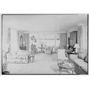   Quarry Hill, Ardmore, Pennsylvania. Living room 1945