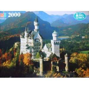  Neuschwanstein Castle 2000 Piece Super Big Ben Puzzle 