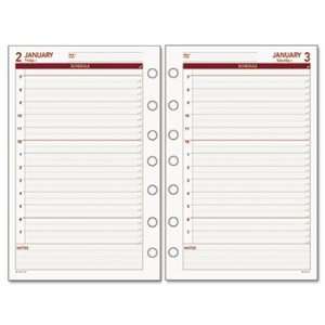 Express Recycled Daily Planning Pages, 5 1/2 x 8 1/2, 2012 