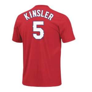 Texas Rangers Ian Kinsler MLB Player Name & Number T Shirt 