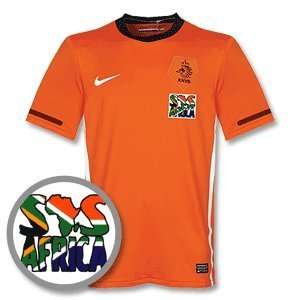 10 11 Holland Home Jersey + SOS Africa Charity Patch  