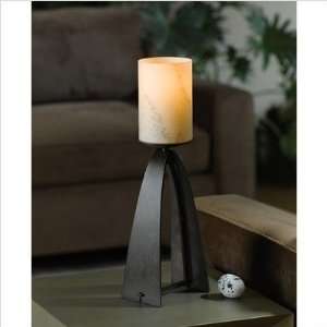   Table Lamp Finish Bronze, Shade Color Soft Amber