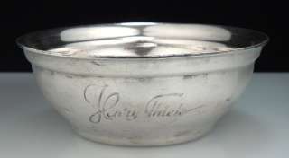Reed & Barton Silver Plate Soldered Bowl HENRY THIELE  