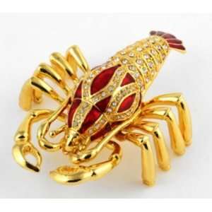  Bejeweled Trinket Box Lobster 