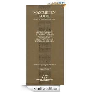   Kolbe (French Edition) Eugéne Ionesco  Kindle Store