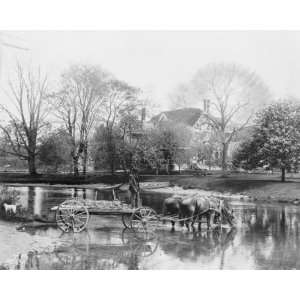  early 1900s photo Riverside Inn, Nissequoque River 