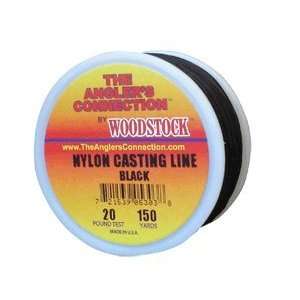  Black Nylon Casting Line 15# Test