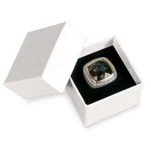  1 5/8 x 1 5/8 x 1 1/4 White Ring Box