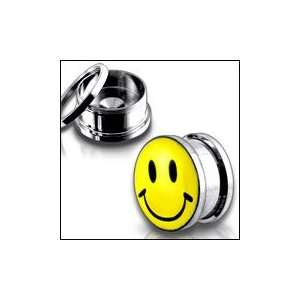  SS Screw Fit Logo Ear Tunnel Piercing Jewelry Jewelry