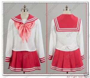 Lucky Star Cosplay Girls Winter School Uniform any SZ  