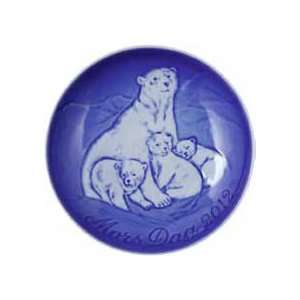   Bing & Grondahl Mothers Day Plate   2012   Polar Bear