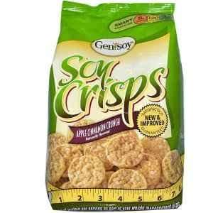 Soy Crisps, Apple Cinnamon Crunch, 3.5 oz.  Grocery 