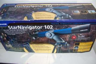 NEW Meade Star Navigator 102 Refracting Telescope With AudioStar And 