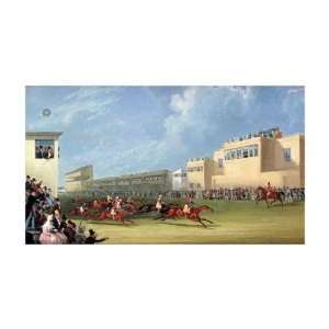  Ascot Gold Cup 1834 by James Pollard. size 26 inches 