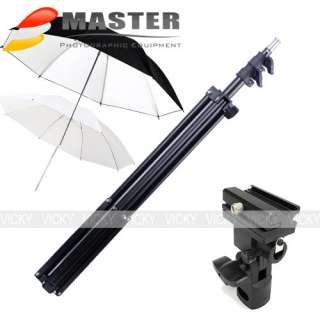 Light Stand+Flash Bracket+Soft Box Umbrella  
