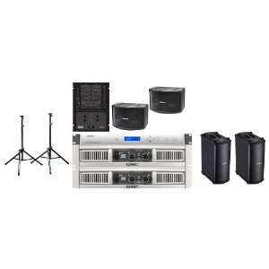   DJ Sound System with 802 Speakers Rane TTM 57SL Mixer Electronics