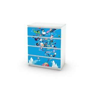  Storm Decal for IKEA Malm Dresser 4 Drawers