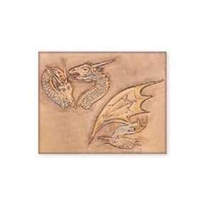  Tandy Leather 2 Headed Dragon Plastic Template 72001 00 